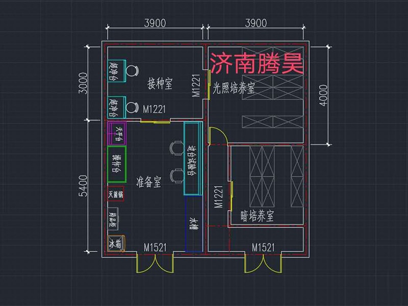 60平米麻豆精品一区二区综合AV室平麵設計圖